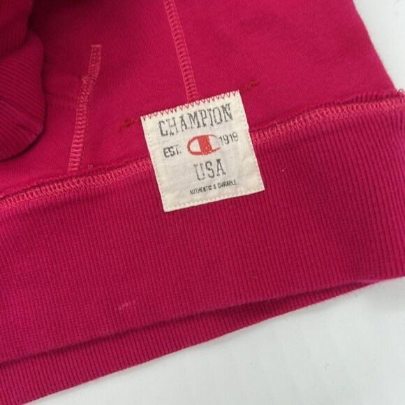 Champion Pink Long Sleeve Full Zip Hoodie Size Large Women’s - Picture 2 of 4